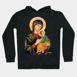 Our Lady of Perpetual Help (transparent background design) Hoodie